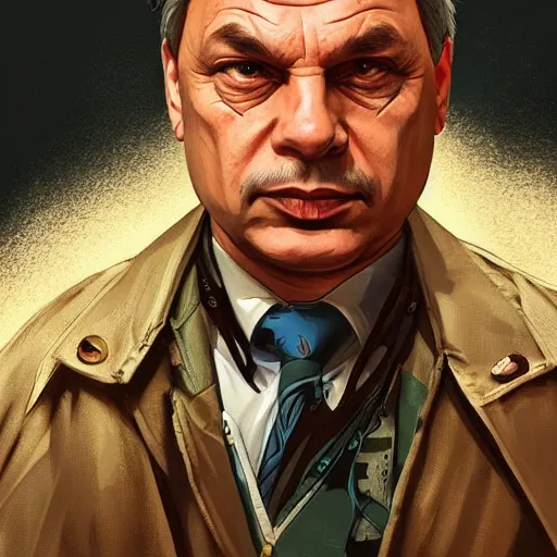 Prompt: [Viktor Orban as a bird as GTA character, closeup, D&D, intricate, elegant, highly detailed, digital painting, artstation, concept art, matte, sharp focus, illustration, art by Artgerm and Greg Rutkowski and Alphonse Mucha and Enki Bilal]