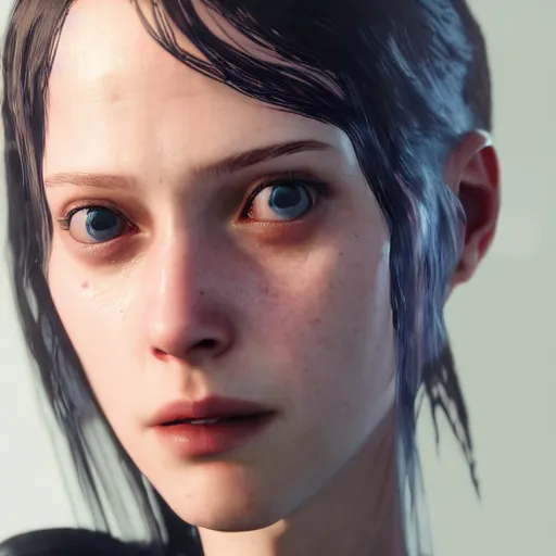 Image similar to Portrait of Kara from the game Detroit : Become Human, model AX400