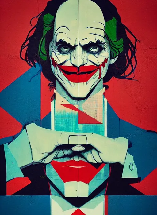 symmetry!! portrait of the joker by sachin teng, | Stable Diffusion ...