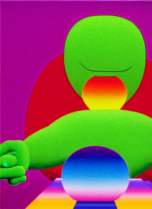 Image similar to garden by shusei nagaoka, kaws, david rudnick, airbrush on canvas, pastell colours, cell shaded, 8 k