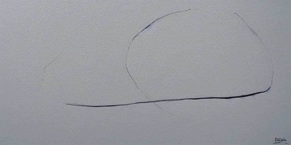 Prompt: detailed minimalist painting of gravity