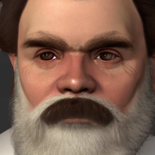 Prompt: ultra high detail unreal engine render of friedrich nietzsche, face looks too real