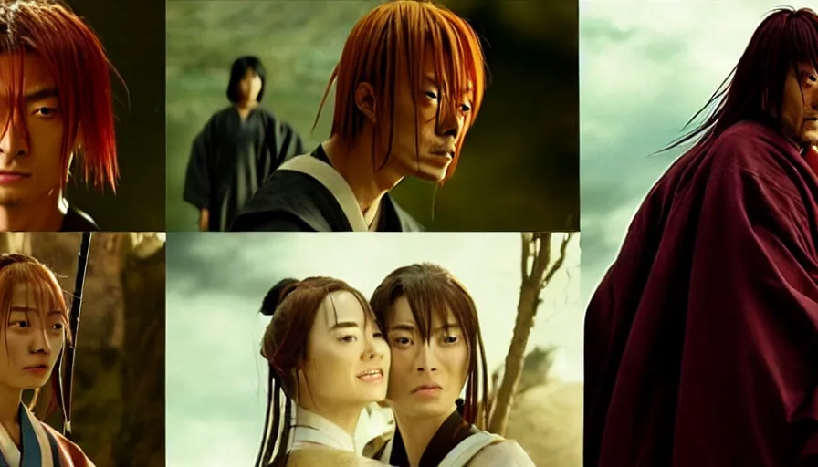 Image similar to the two complementary forces that make up all aspects and phenomena of life, from Kenshin