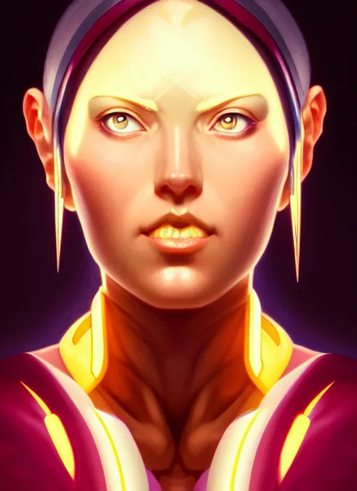 Prompt: symmetry!! portrait of juri, street fighter, sci - fi, global illumination!! intricate, elegant, highly detailed, digital painting, artstation, concept art, smooth, sharp focus, illustration, art by artgerm and greg rutkowski and alphonse mucha