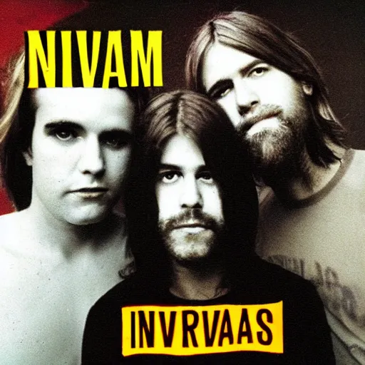 Prompt: nirvana tabasco sauce album cover