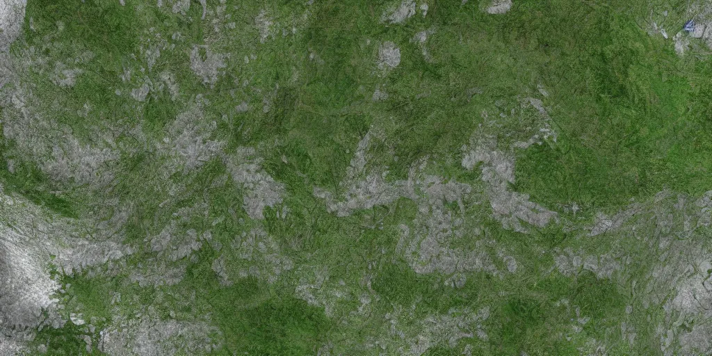 Image similar to green earth map, 8 k, high quality, rtx, photorealistic