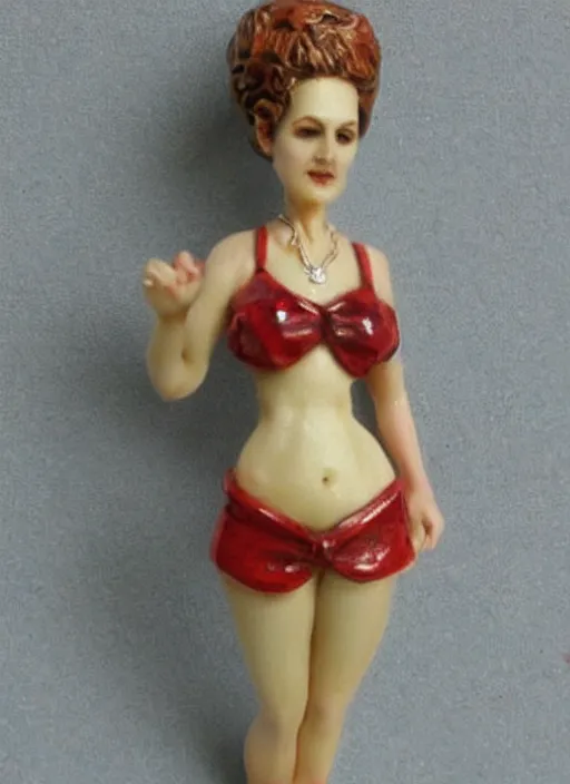 Image similar to Fine Image on the store website, eBay, Full body, 80mm resin detailed miniature of an attractive mature lady