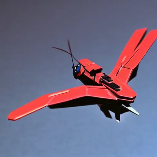 Image similar to mosquito, in the shape of gundam