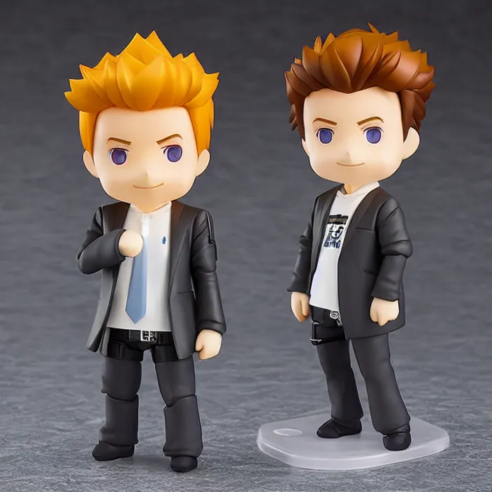 Image similar to Rick Astley, An anime nendoroid of Rick Astley, figurine, detailed product photo