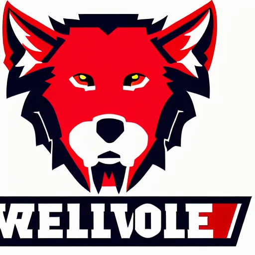 Image similar to nfl logo for the washington redwolves