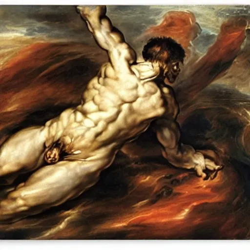 Image similar to alien by peter paul rubens