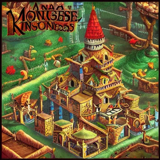 Prompt: a mouse kingdom,