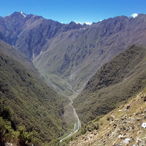 Image similar to cordillera de los andes