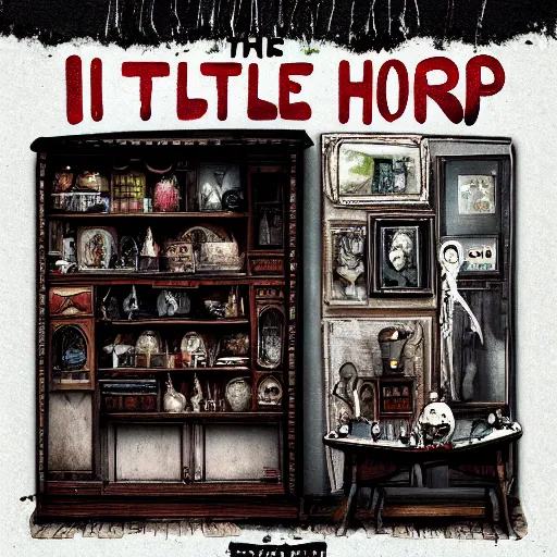 Prompt: the little horror shop, 8k