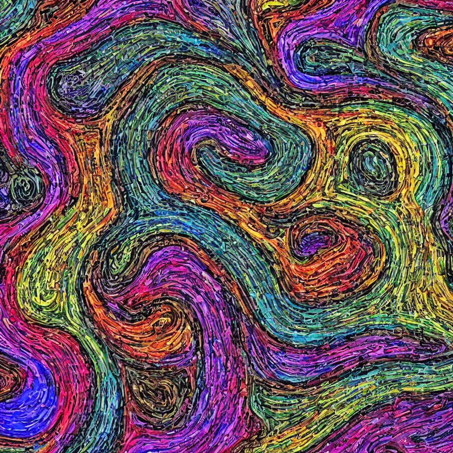 Image similar to Artwork that illustrates a specific example of Chaos Theory.