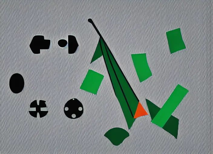 Prompt: italian gamer flag, award winning minimalist svg design
