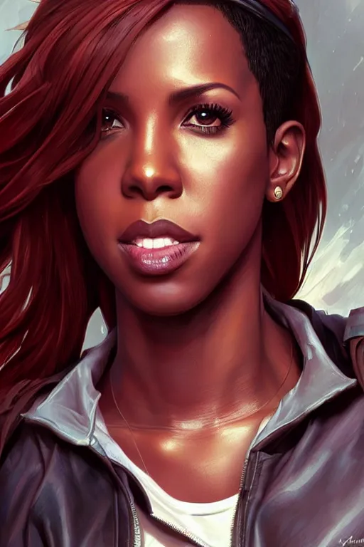 kelly rowland as claire redfield ( resident evil ),, Stable Diffusion