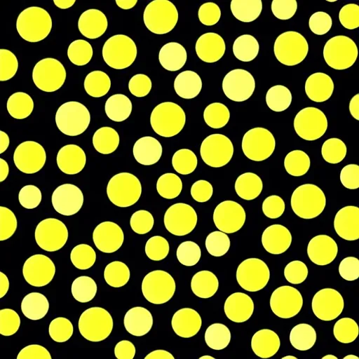 Image similar to repeating pattern black with yellow dots