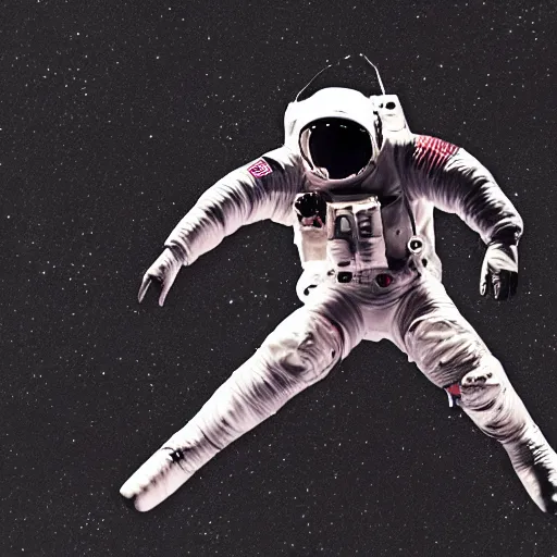 Image similar to an astronaut moonwalk dancing on the moon, kpop style colors, smokey background, still cut