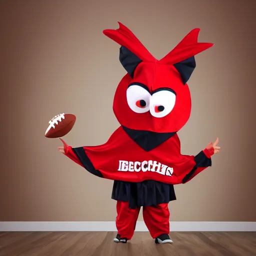 Image similar to sports team mascot, bug roach mascot costume, cocroach, the cocroaches, football mascot, anthropomorphic cocroach HD official photo, high quality costume