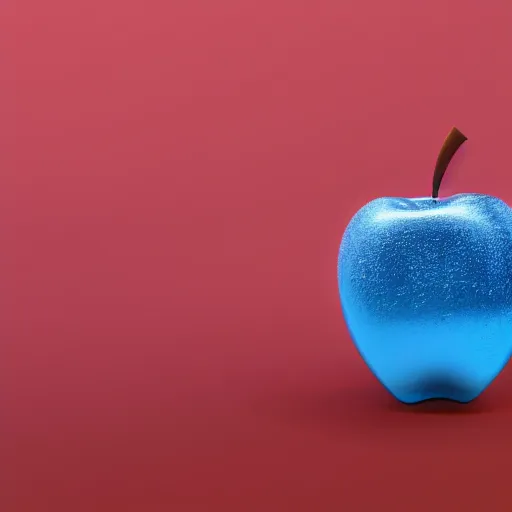 Image similar to An apple made of ruby crystal, stunning 8k octane render, gigapixel, cinema4D.