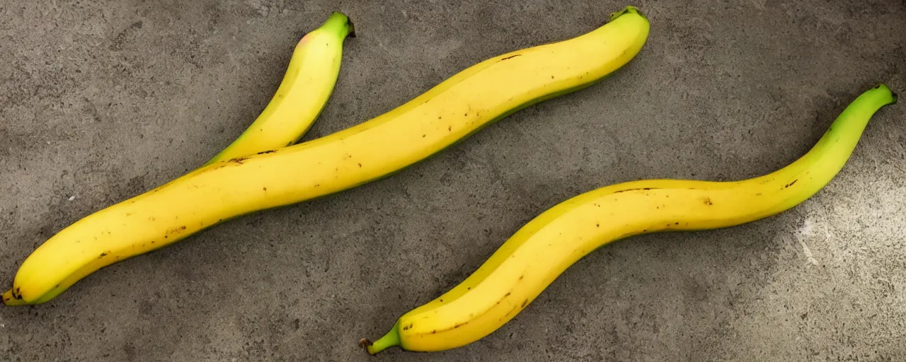 Prompt: Extremely long banana