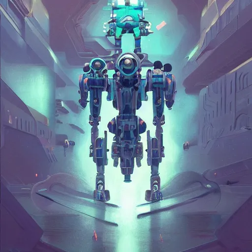 Prompt: detailed painting of aquatic gouf mecha mermaid robot. liquid metal scifi exoskeleton shoulder mounted rocket launcher. by sergey kolesov, beeple, nekro, pascal blanche, rhads. in style of colorful comic noir illustration, symmetry, sci fi, hyper detailed. octane render. realistic. trending on artstation