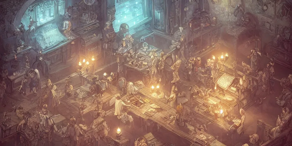 Image similar to it would be fatal for the nation to overlook the urgency of the moment. ultrafine highly detailed colorful illustration, intricate linework, sharp focus, octopath traveler, final fantasy, unreal engine highly rendered, global illumination, radiant light, intricate environment