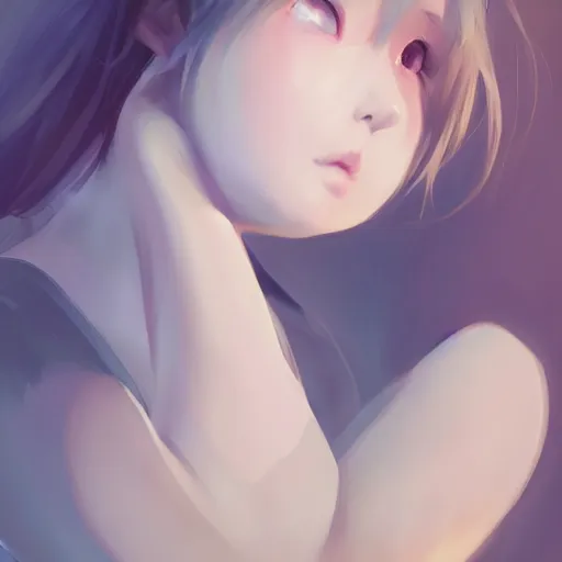 Image similar to beautiful huggy-wuggy from poppy-playtime the video game, digital painting by Hiyao Miyazaki, Studio Ghibli, Yanjun Cheng, portrait, cinematic lighting, highly detailed, concept art, Atmosphere, illustration, smooth, sharp focus, editor's pickup, trending on artstation, trending on deviantart