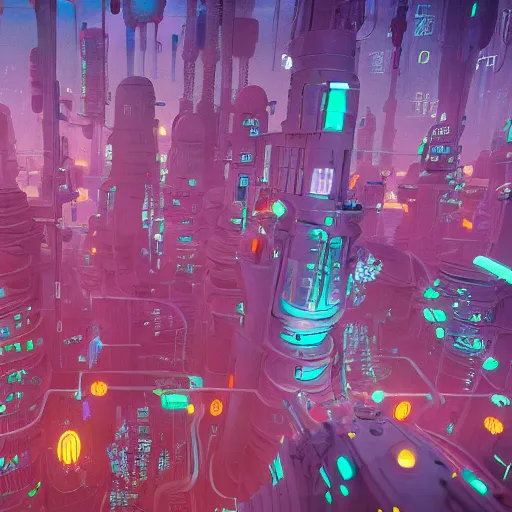 Image similar to biopunk city with building blocks like cells in the style of kilian eng and josan gonzalez, cg society, sharp focus, perfect composition, hyperdetailed, unreal engine