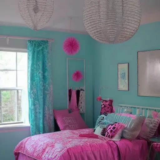 Image similar to teen girls bedroom