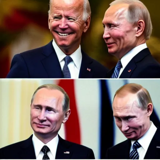 Prompt: biden and Putin as beavis and butthead