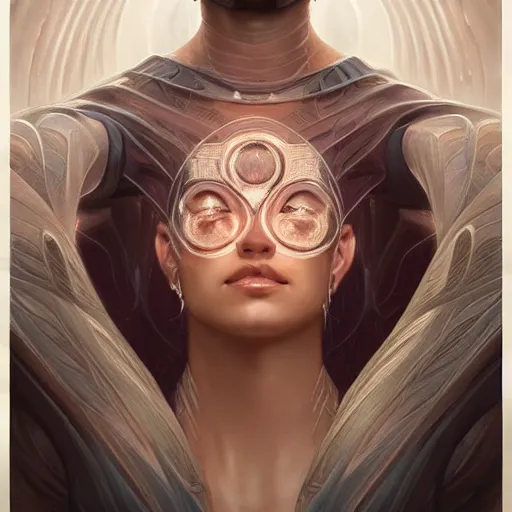 Image similar to a powerful psychic man unleashing psychic powers, symmetrical facial features, intricate, elegant, digital painting, concept art, illustration, smooth, sharp focus, finely detailed, in the style of artgerm and greg rutkowski and william adolfe bouguerea,