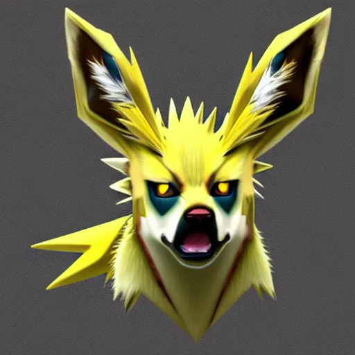 Prompt: jolteon | realistic | pokemon