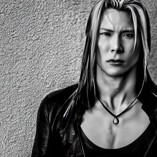 Prompt: A photo of sephiroth, award winning photography, 50 mm, perfect faces.