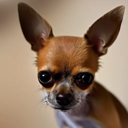 Image similar to photo of a hybrid between an ant and a chihuahua