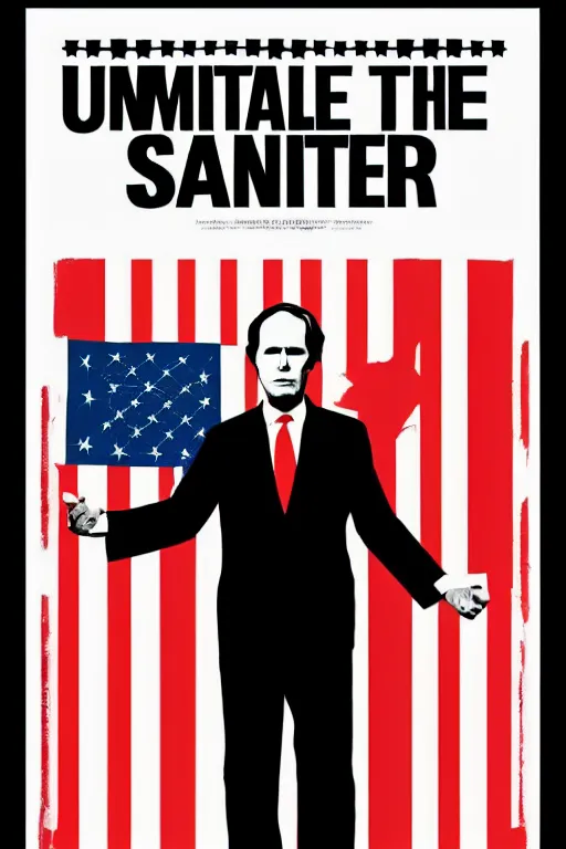 Prompt: minimal movie poster united states senator henry clay, solid colors, cinematic