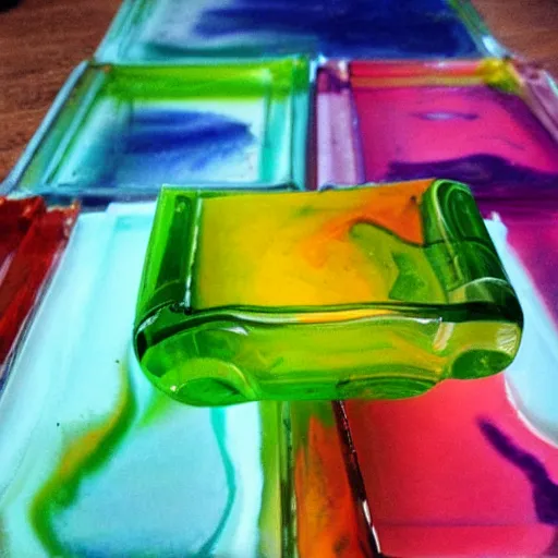 Prompt: jello art