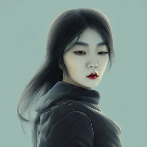 Image similar to asian women ghost, fiction, pop art, stability, intricate, elegant, 8 k, uhd, justify, artstation, concept art, matte, sharp focus, illustration, consistent, highly detailed object content, proportional object content
