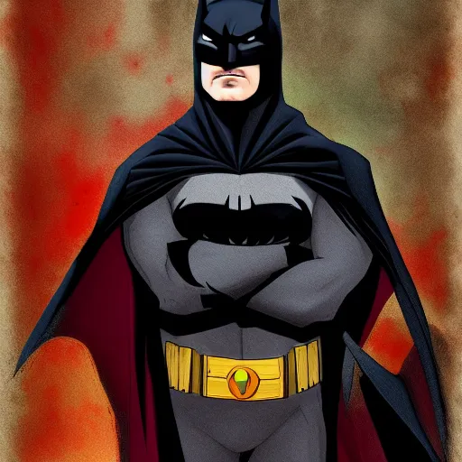 Image similar to Dr. Phil as Batman, digital art, very detailed, 4k