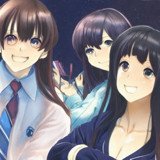 al bundy light novel illustration by makoto shinkai Stable Diffusion