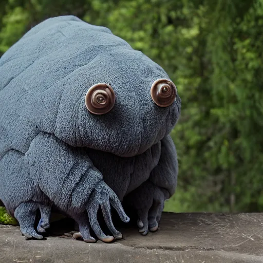 Image similar to large tardigrade with fur