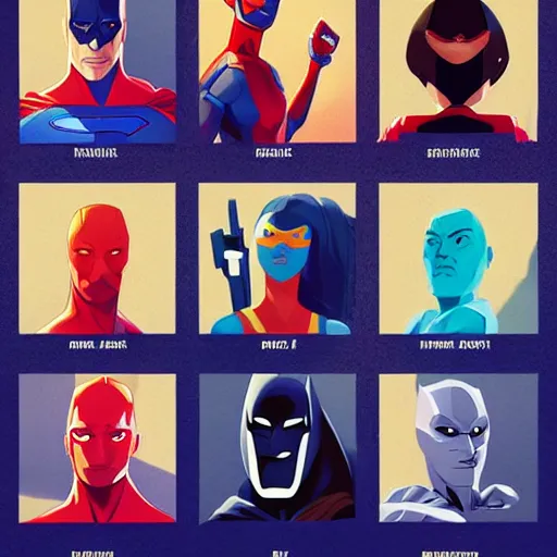 Image similar to face icon stylized minimalist justice league, loftis, cory behance hd by jesper ejsing, by rhads, makoto shinkai and lois van baarle, ilya kuvshinov, rossdraws global illumination