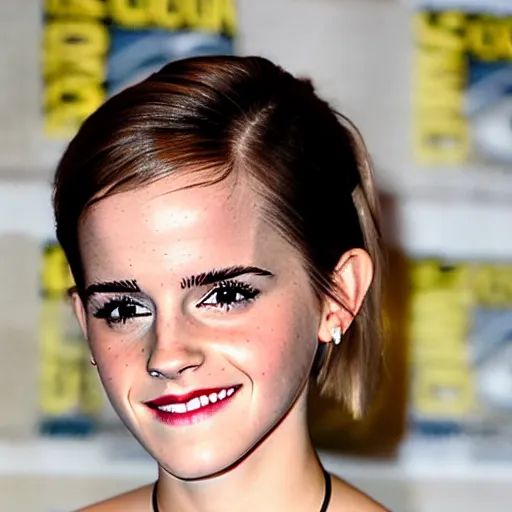 Image similar to Emma Watson smiling