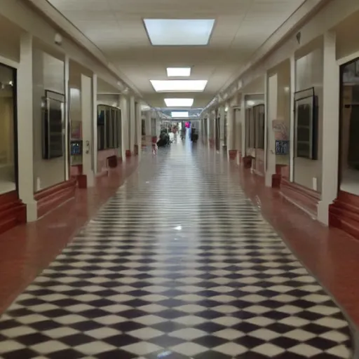 Image similar to mall hallway, craigslist photo