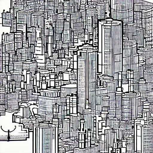 Image similar to pixel art drawing of the city of london