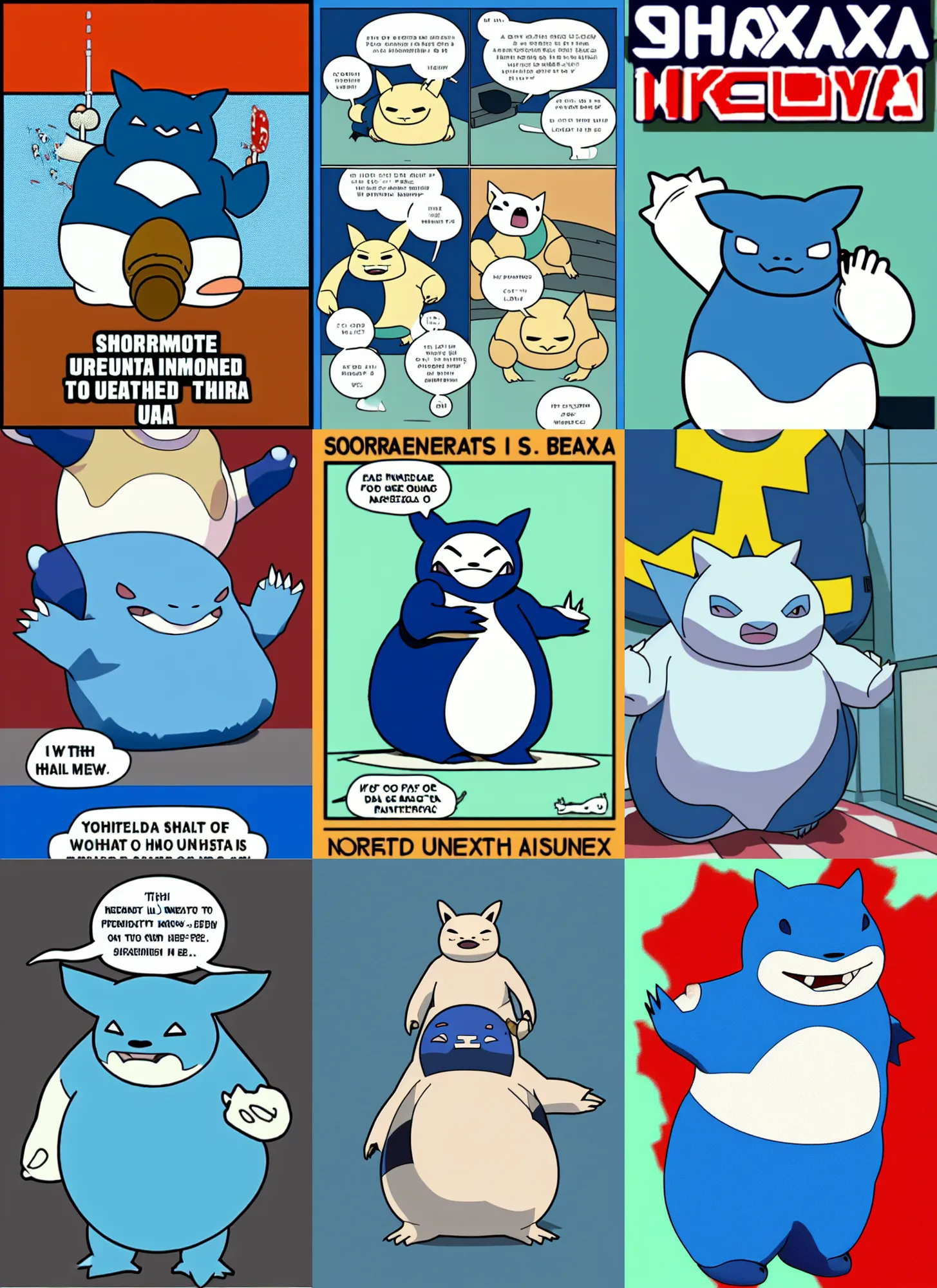 Prompt: snorlax as president of the united states