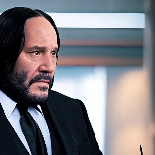 Prompt: danny devito as john wick