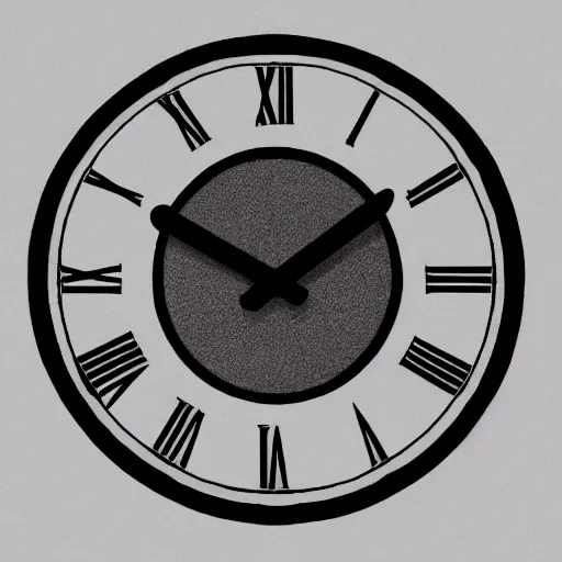 Clock simple sketch. Vector illustration wall clock doodle Stock Vector  Image & Art - Alamy