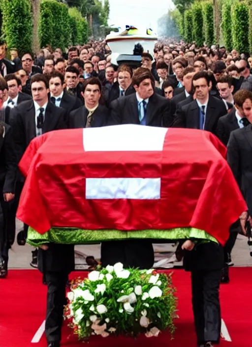 Image similar to mario's funeral